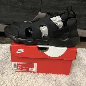 Nike Owaysis Triple Black Sandals Sandal